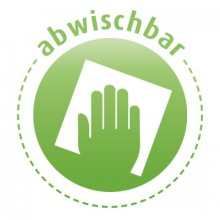 abwischbar